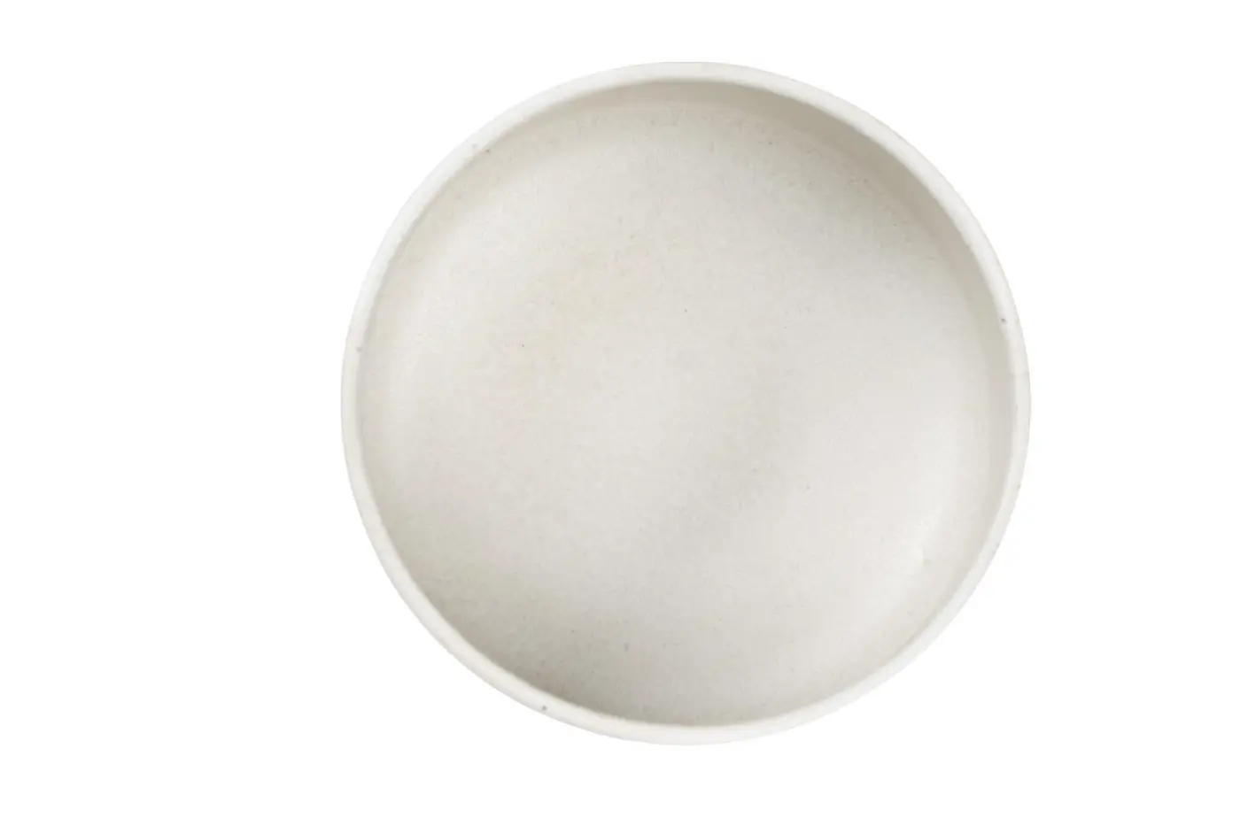 ASA Schale moribana weiß matt D. 12 cm, H. 7,5 cm