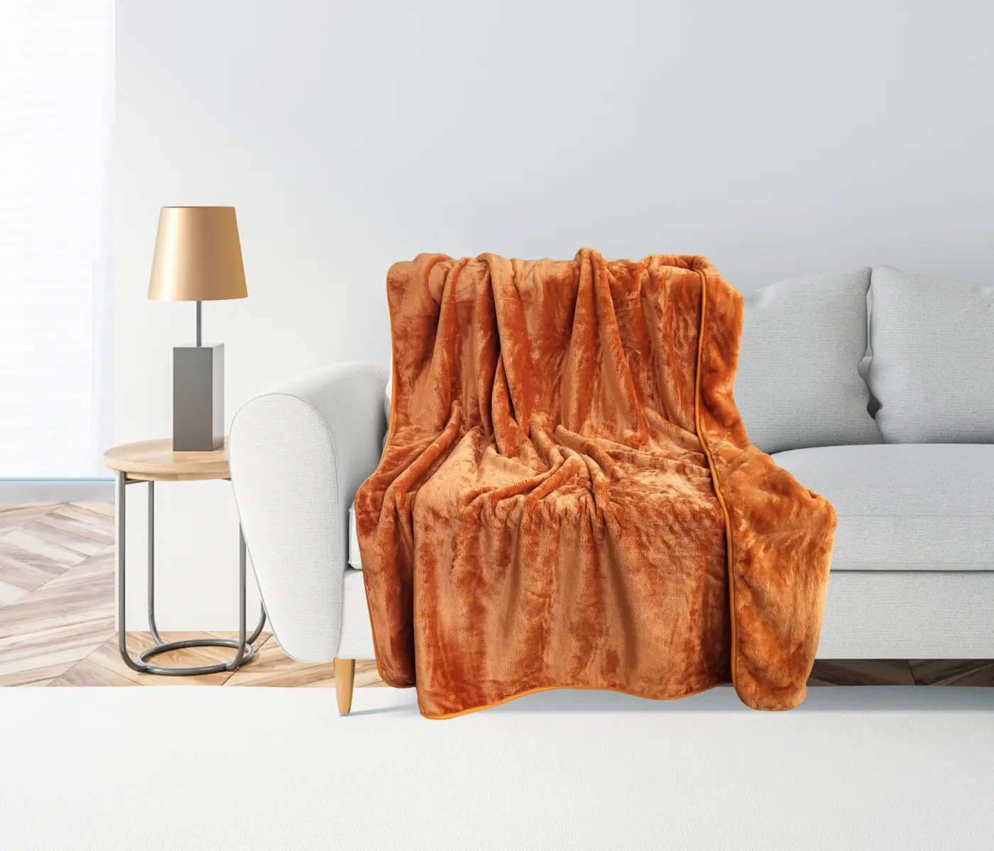 Done. Wohndecke Polar Rust 150x200cm