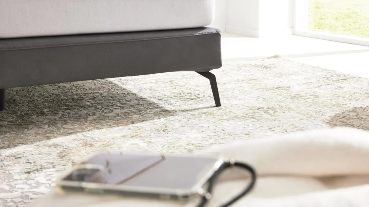 Interliving  Boxspringbett mit Topper Serie 1416 dunkelgrau LF 180 x 200 cm