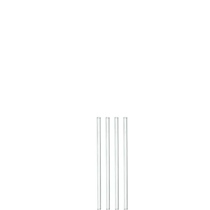 Leonardo GK/4 Glastrinkhalme 20 +Bürste CIAO Transparent