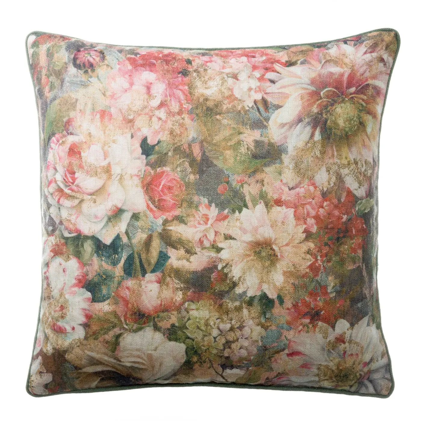 Cosima  Kissenhülle Romantik floral bunt ca. 45 x 45 cm