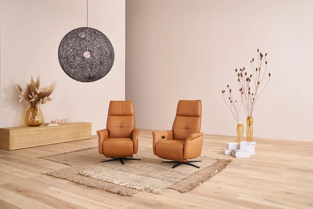 Himolla  Relaxsessel Quartett 9361  Leder sun 