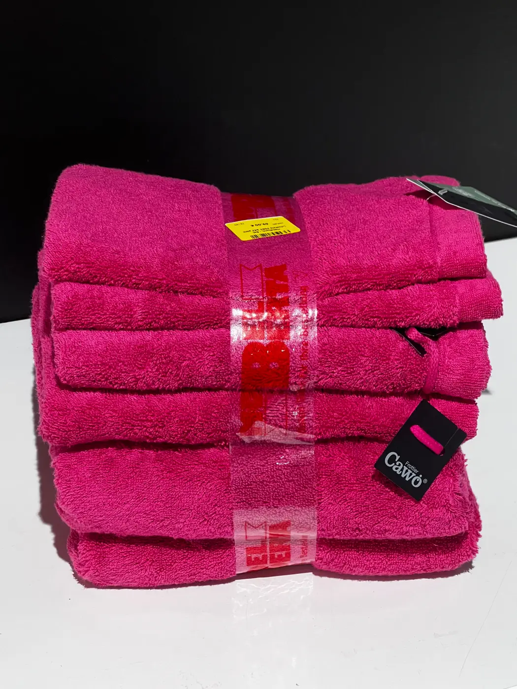 Cawö Handtuchset 6 tlg Serie Lifestyle pink