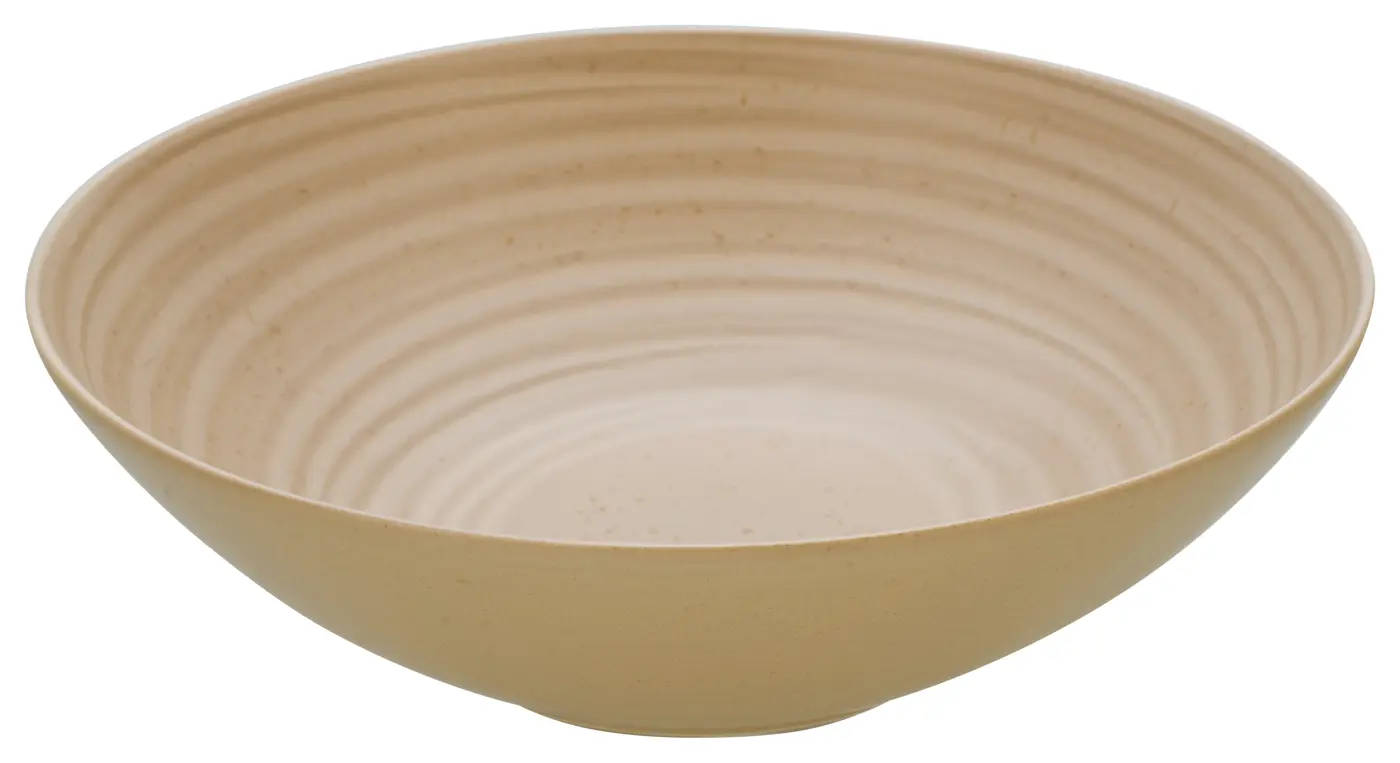 CreaTable Salatschüssel Lava Stone sand