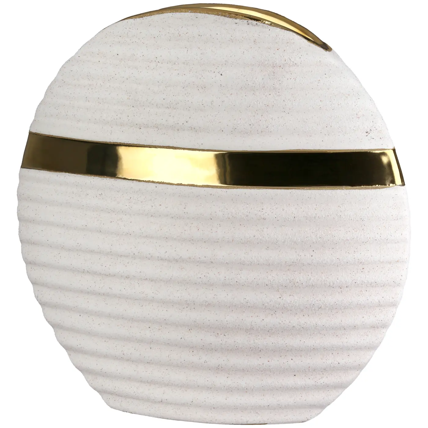 Gilde Vase Dune beige L 4 x B 31.5 x H 30.5 cm