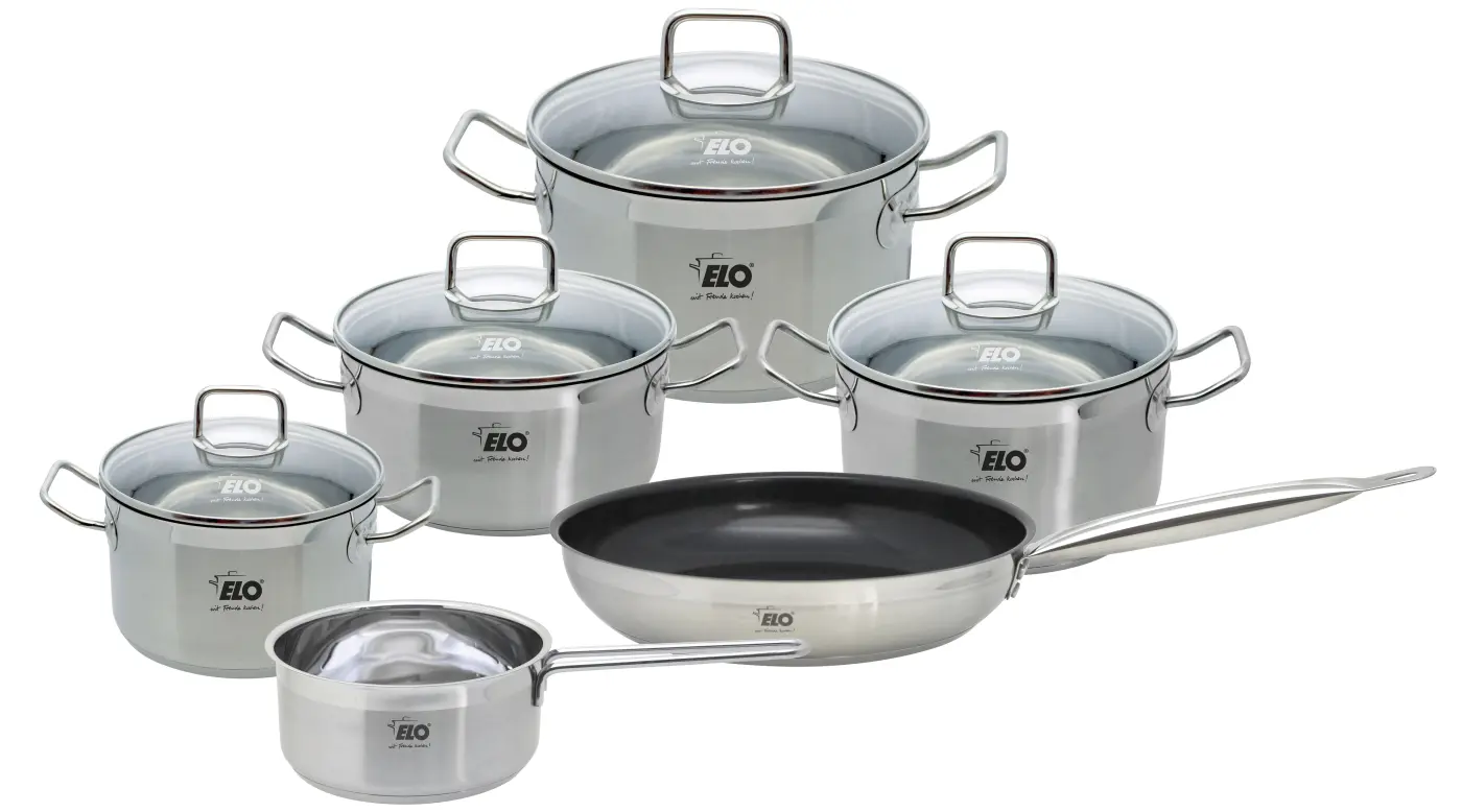Elo Topfset  6-tlg. Profi Duo Therm Edelstahl