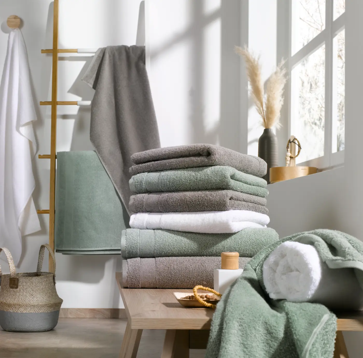 Vossen Duschtuch Scarlett pepplestone 67  x 140 cm