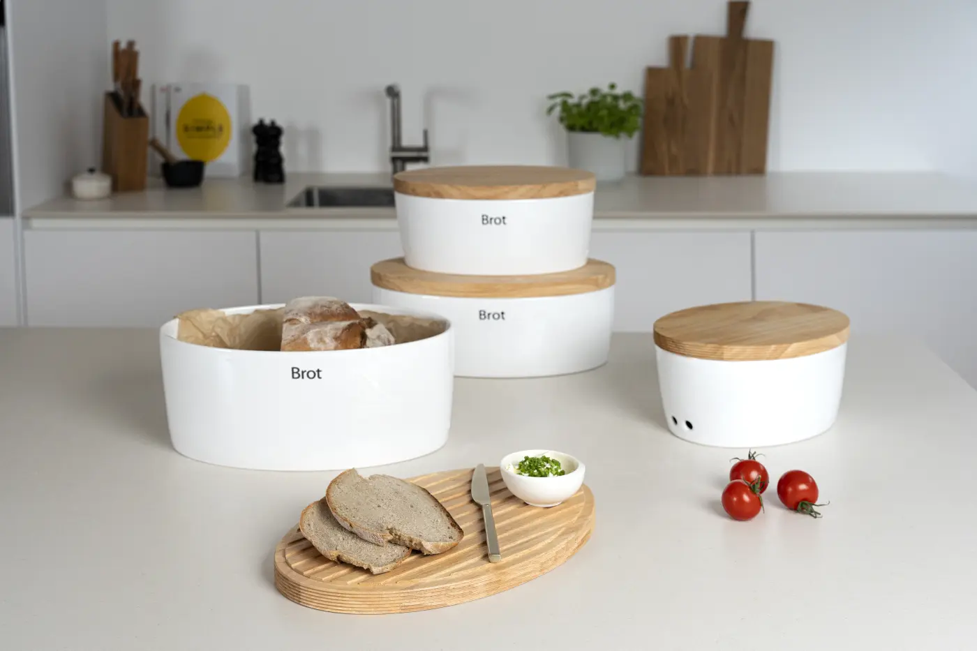 Continenta Brottopf Weiß