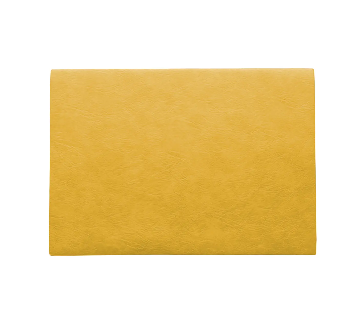 ASA Tischset vegan leather gelb 46 x 33 cm