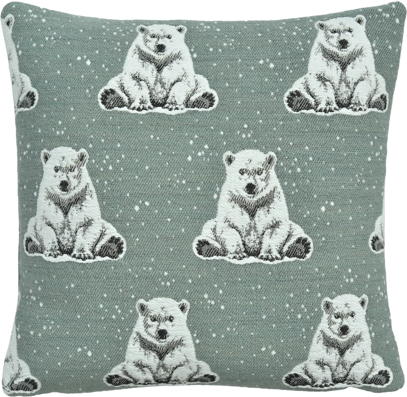 Sander Kissenhülle Boreas blue fox 40 x 40 cm