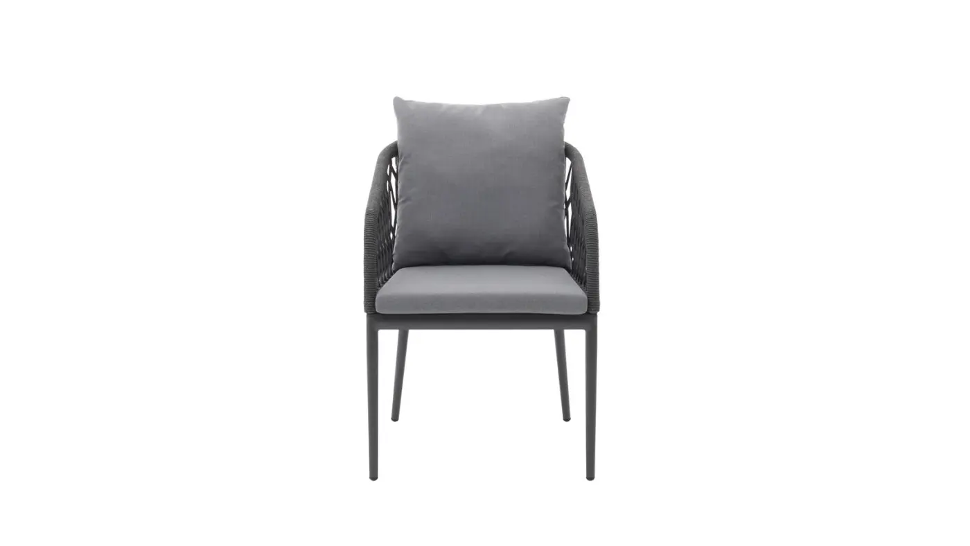 Interliving  Armlehnstuhl Serie 7004 dunkelgrau  