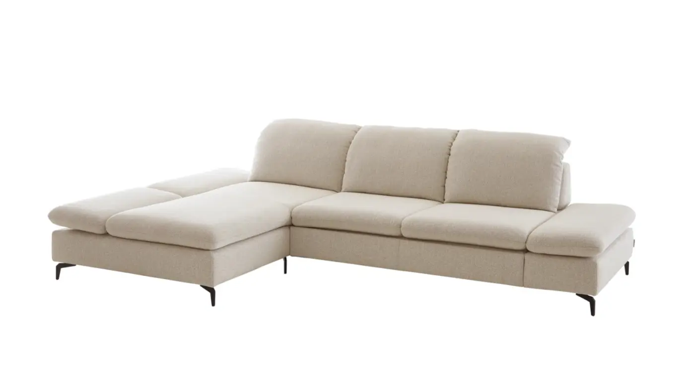 Willi Schillig Wohnlandschaft 15281 - Select Venus Plus mit Funktionen beige ca. 198 x 314 cm