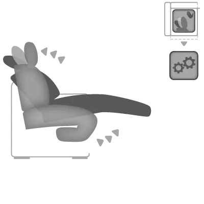 Interliving Wohnlandschaft Serie 4065 mit Funktion Loft ecru ca. 325 x 185 cm