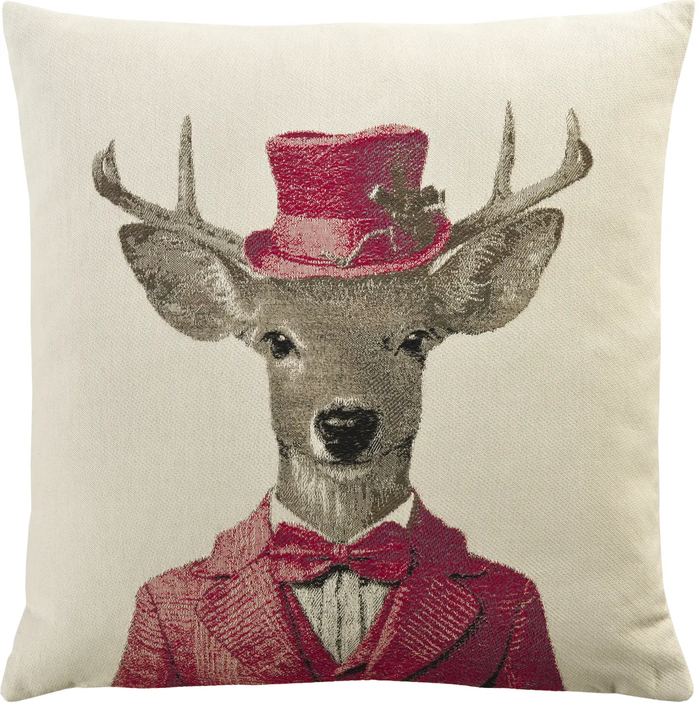 Sander Kissenhülle Dandy red 50 x 50 cm