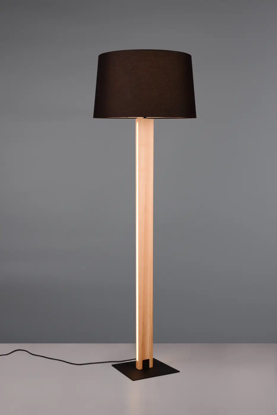 Interliving Stehleuchte Serie  9349 schwarz matt