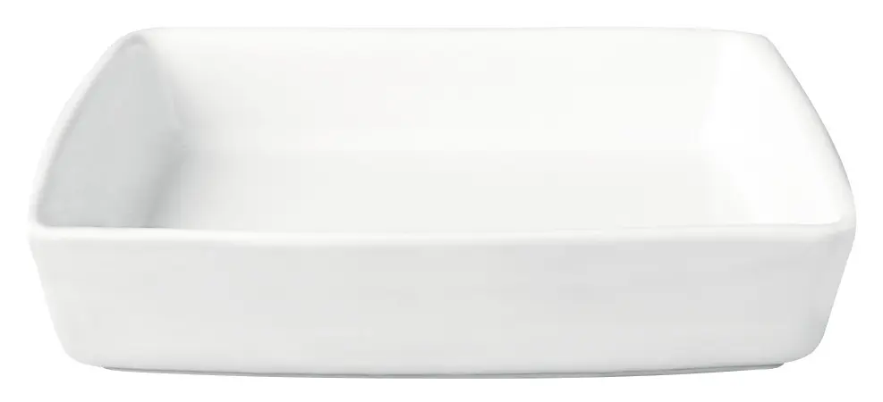ASA Auflauform grande weiß 27,5x18,5cm