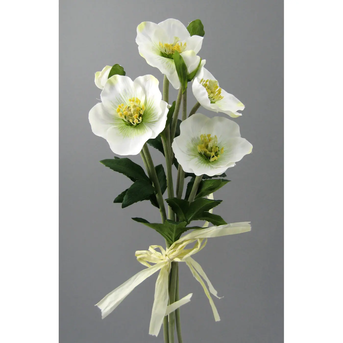 Gasper  Christrosenarrangement Paula Weiß 35 cm