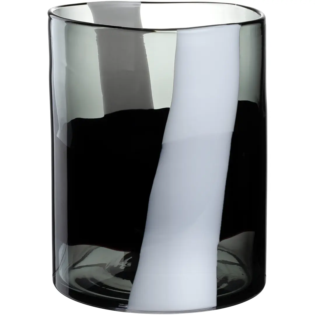 Leonardo Vase BANDA NERA schwarz 27 cm