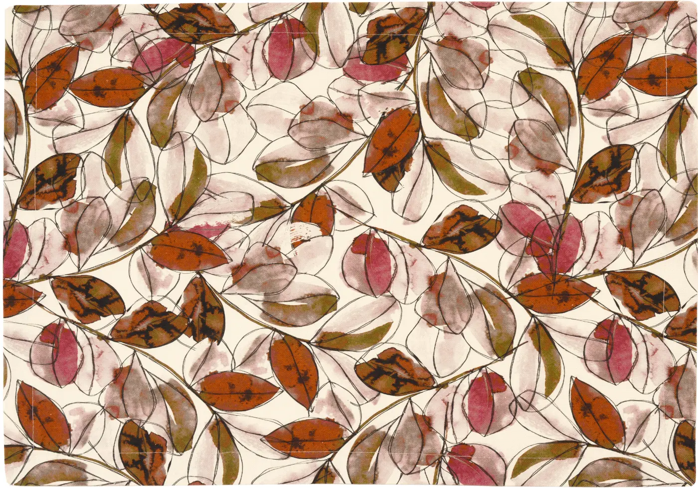  Sander Tischset Finse berry 35x50cm