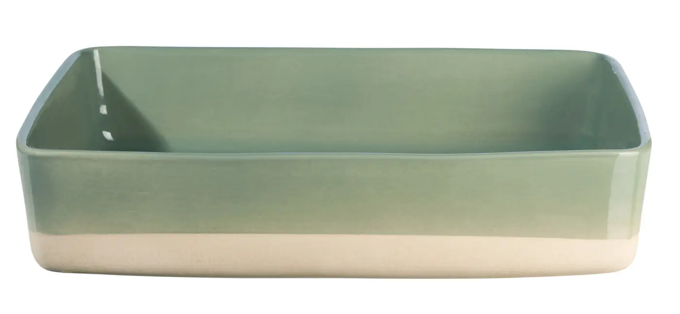 ASA Auflaufform grande grün 36 x 26 cm, H. 7,5 cm