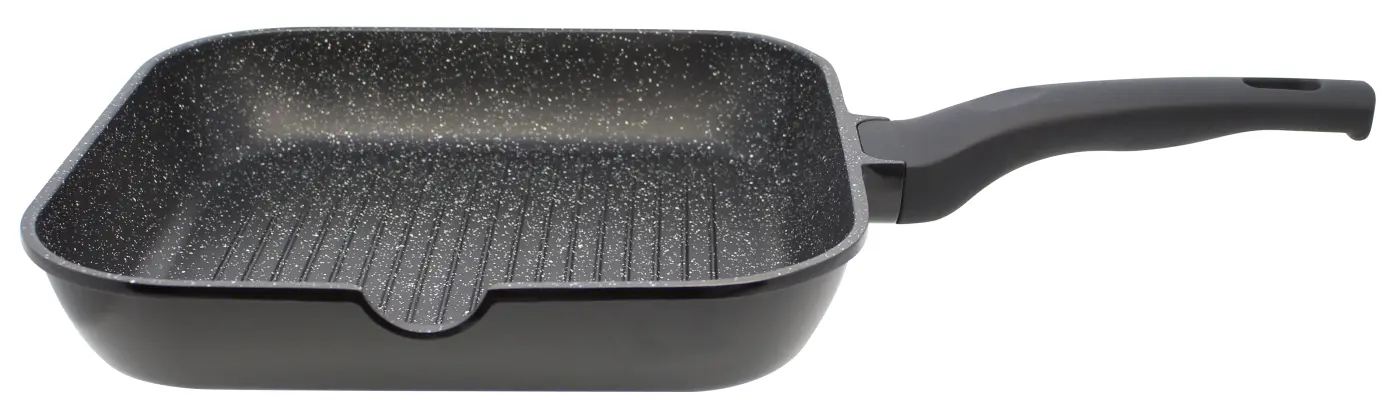 ELO Grillpfanne 28 x 28 cm Schwarz