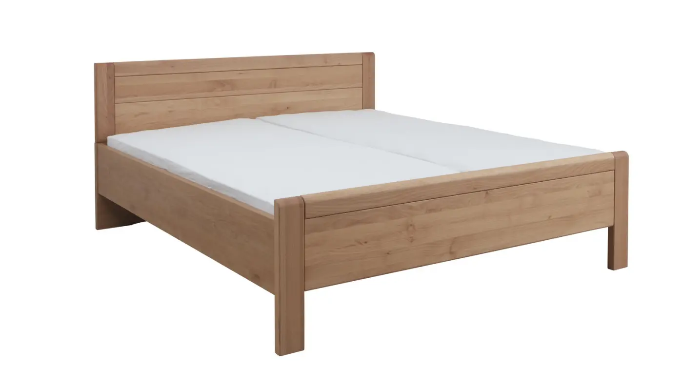 Wiemann Doppelbett und Nachtkommoden Modena Plus