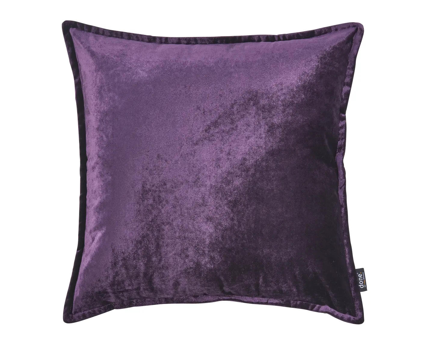 DONE. GLAM Kissenhülle Samt purple 65 x 65 cm