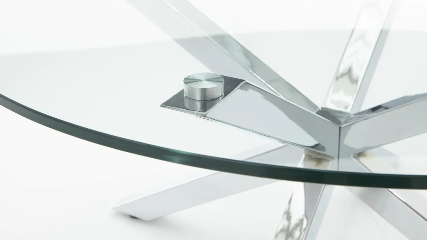 Actona Couchtisch Heaven Glas Chrom