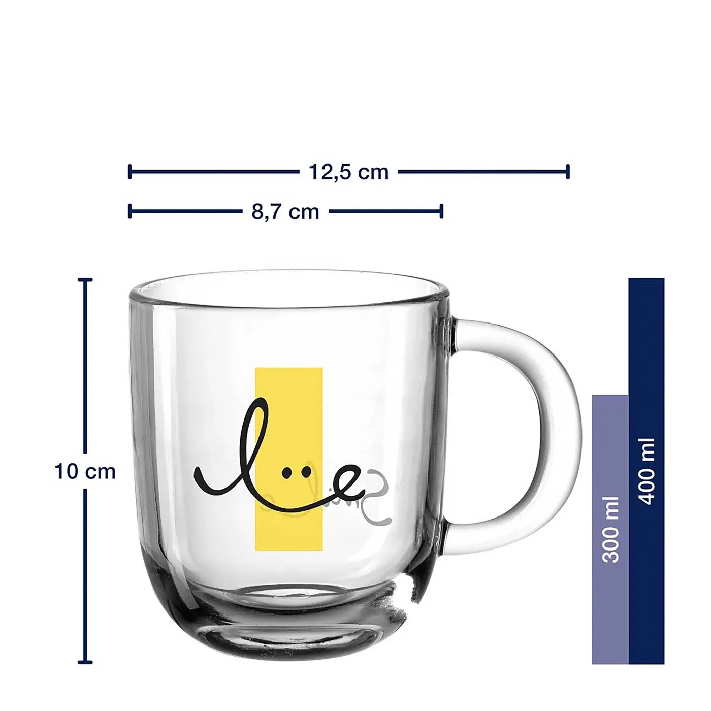 Leonardo Becher CARO mehrfarbig 300 ml 15 cm