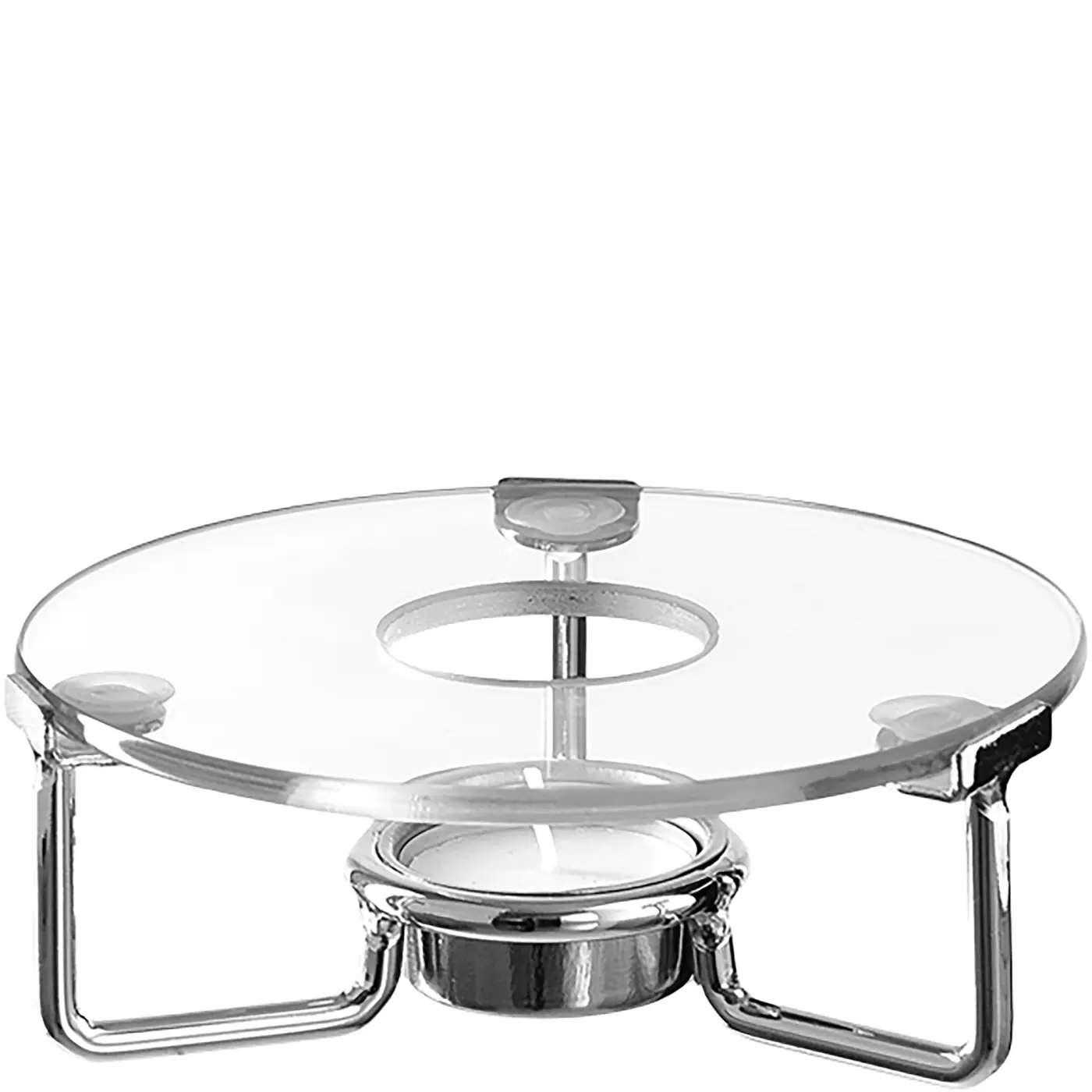 Leonardo Stövchen LIMITED EDITION klar 8 cm