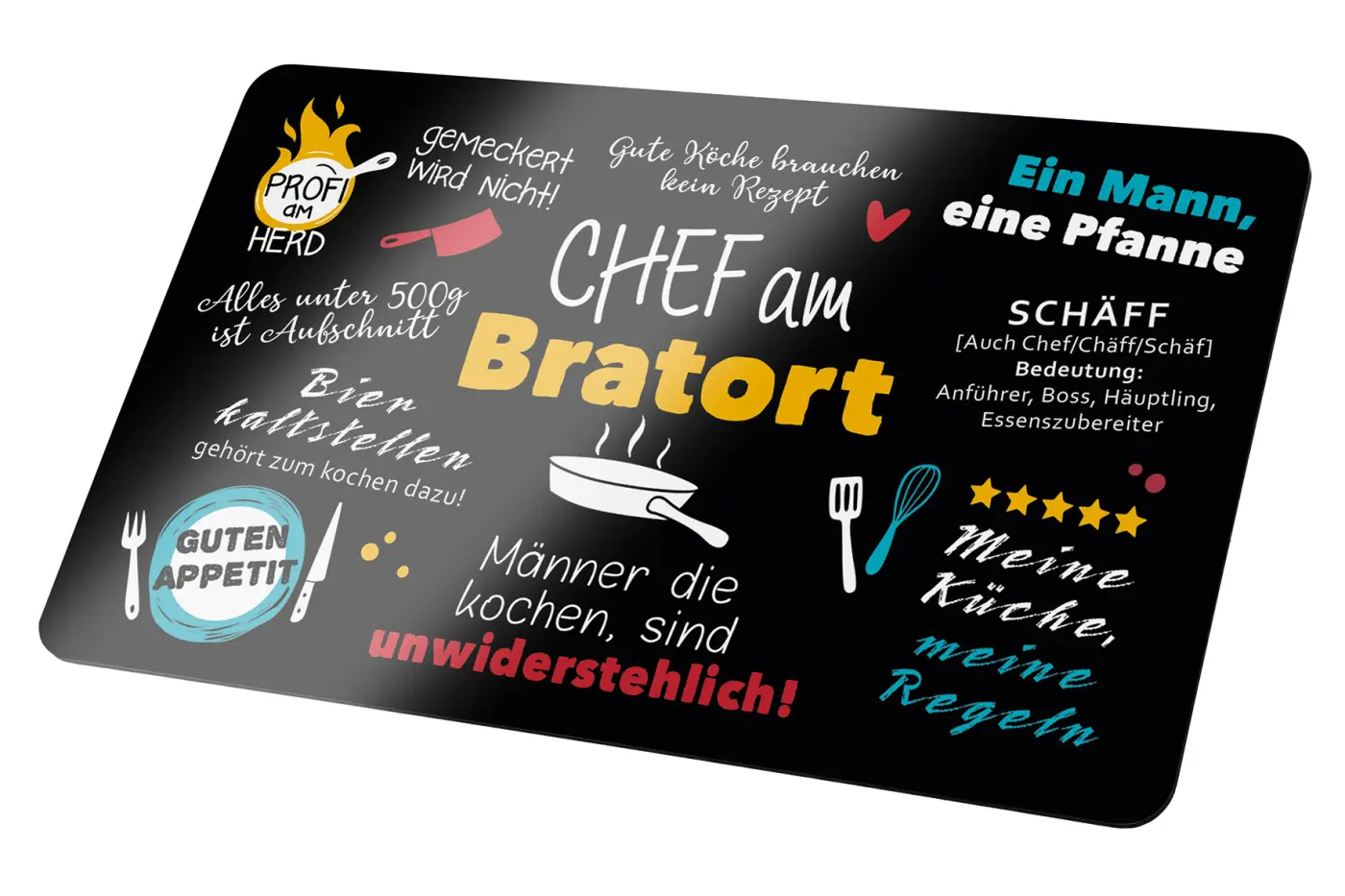 Gilde  Brettchen Chef am Bratort