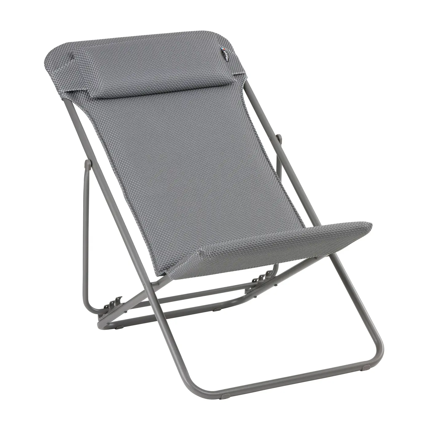 Lafuma Liegestuhl MAXI TRANSAT + BeComfort Silver