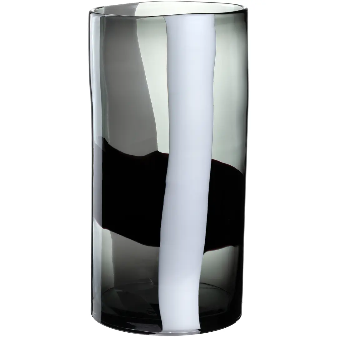 Leonardo Vase BANDA NERA schwarz 40,5 cm