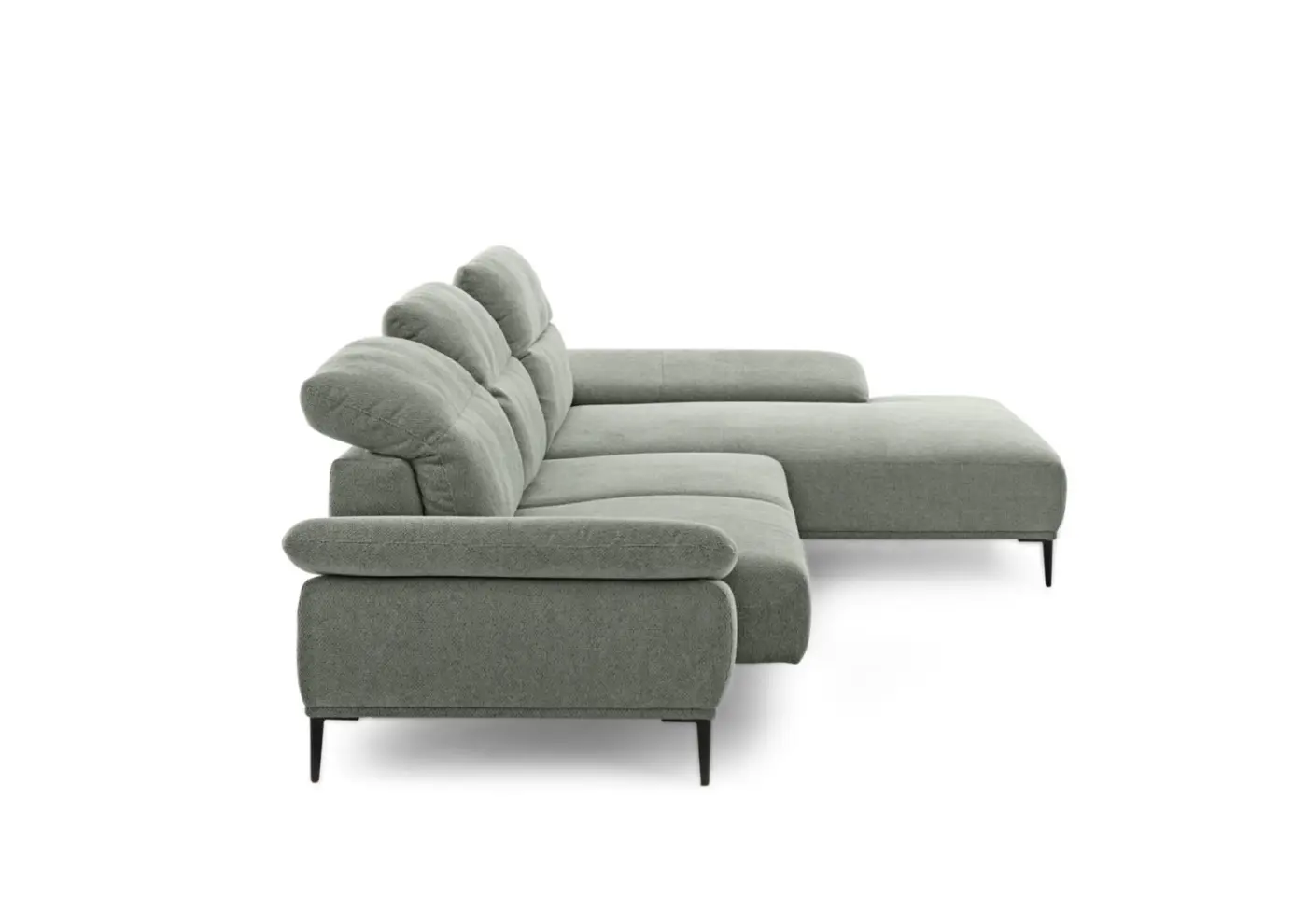 Willi Schillig Wohnlandschaft Serie 24470 - tavaroo thyme ca. 343 x 206 cm