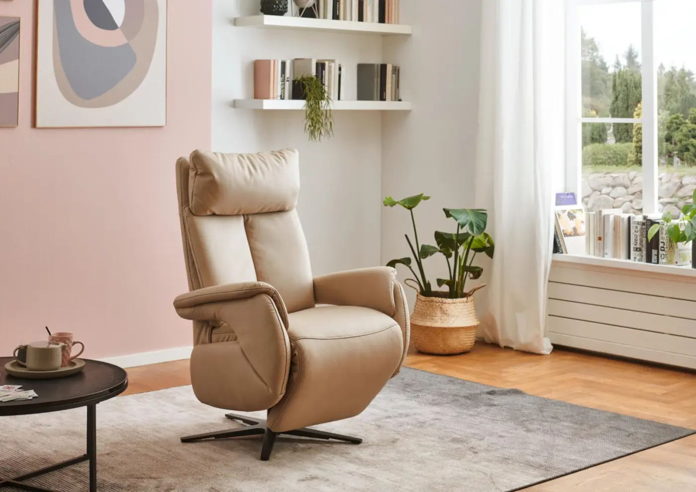 Polsteria Relaxsessel manuell Relaxa Feeling XC sand