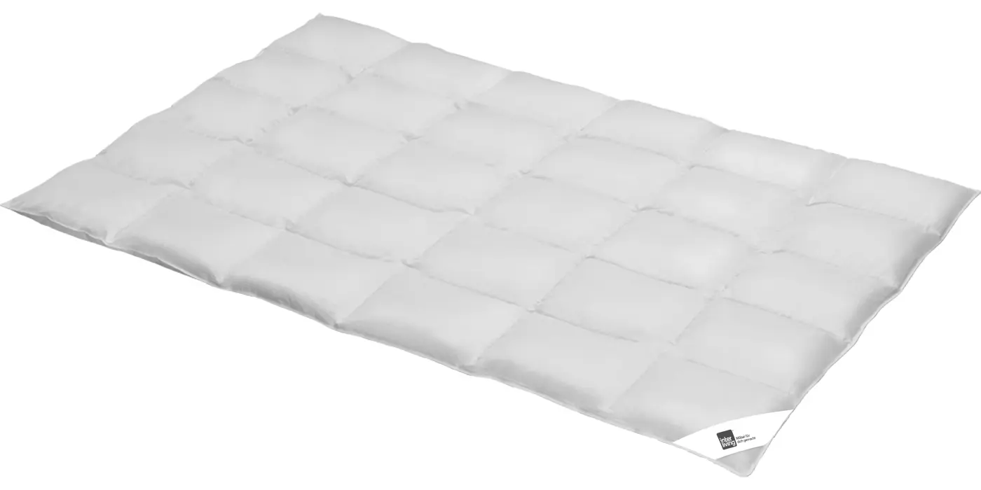 Interliving Cassettendecke Normal 135 x 200 cm 630 Gramm Weiß