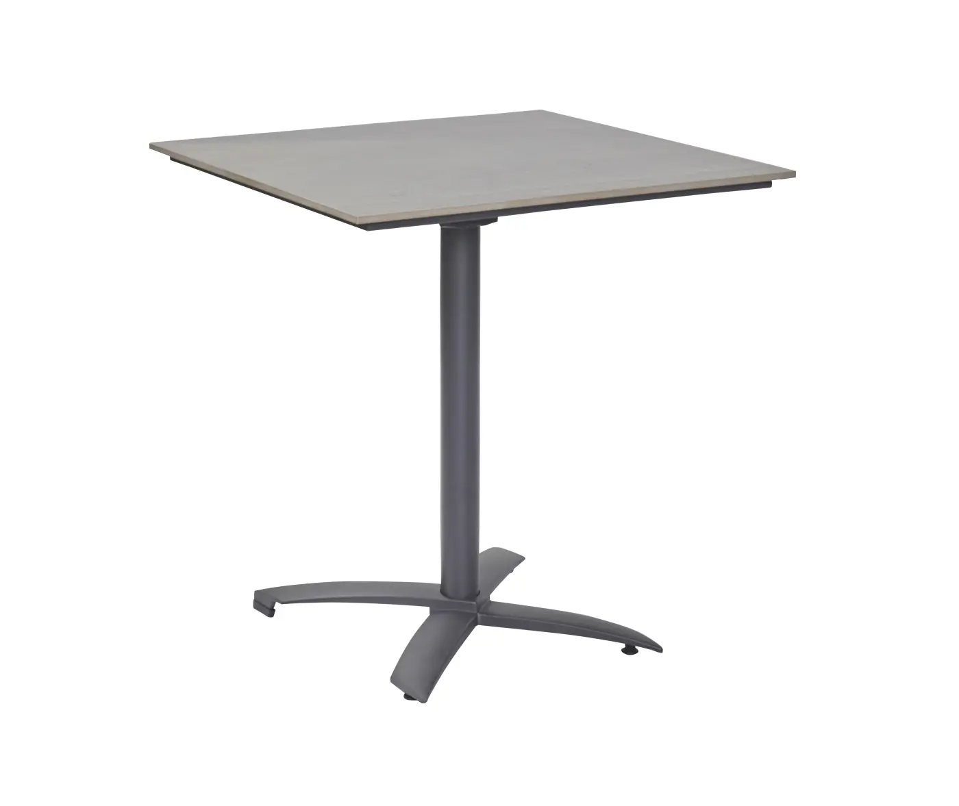 LC Garden Bistrotisch Serie Diwo quadratisch ca. 70 x 70 cm