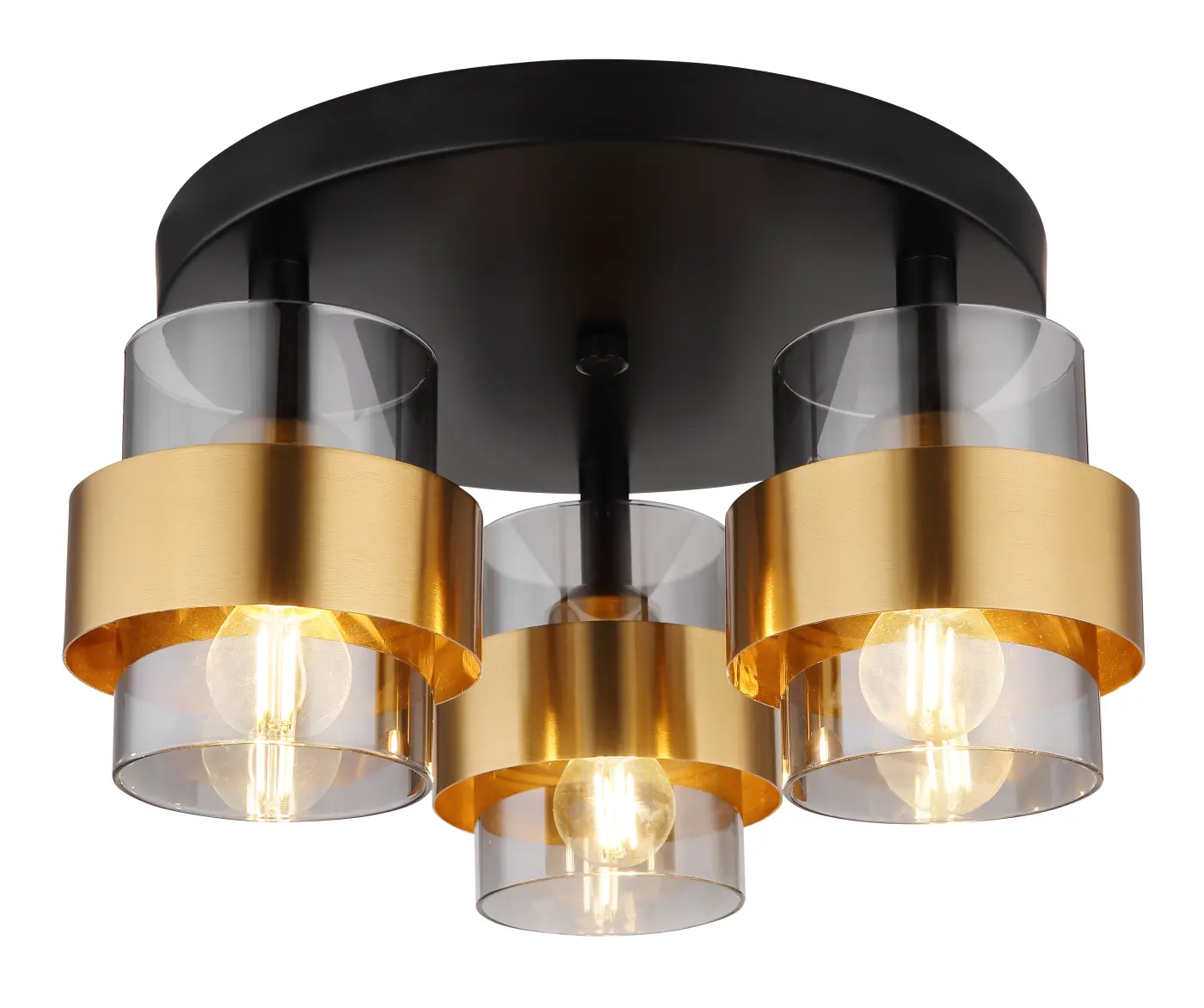 Interliving Deckenleuchte Serie 9333 Schwarz