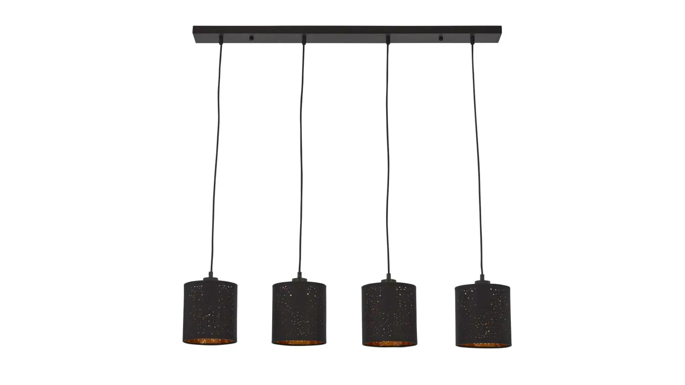 Interliving Hängeleuchte IL 9335 Schwarz