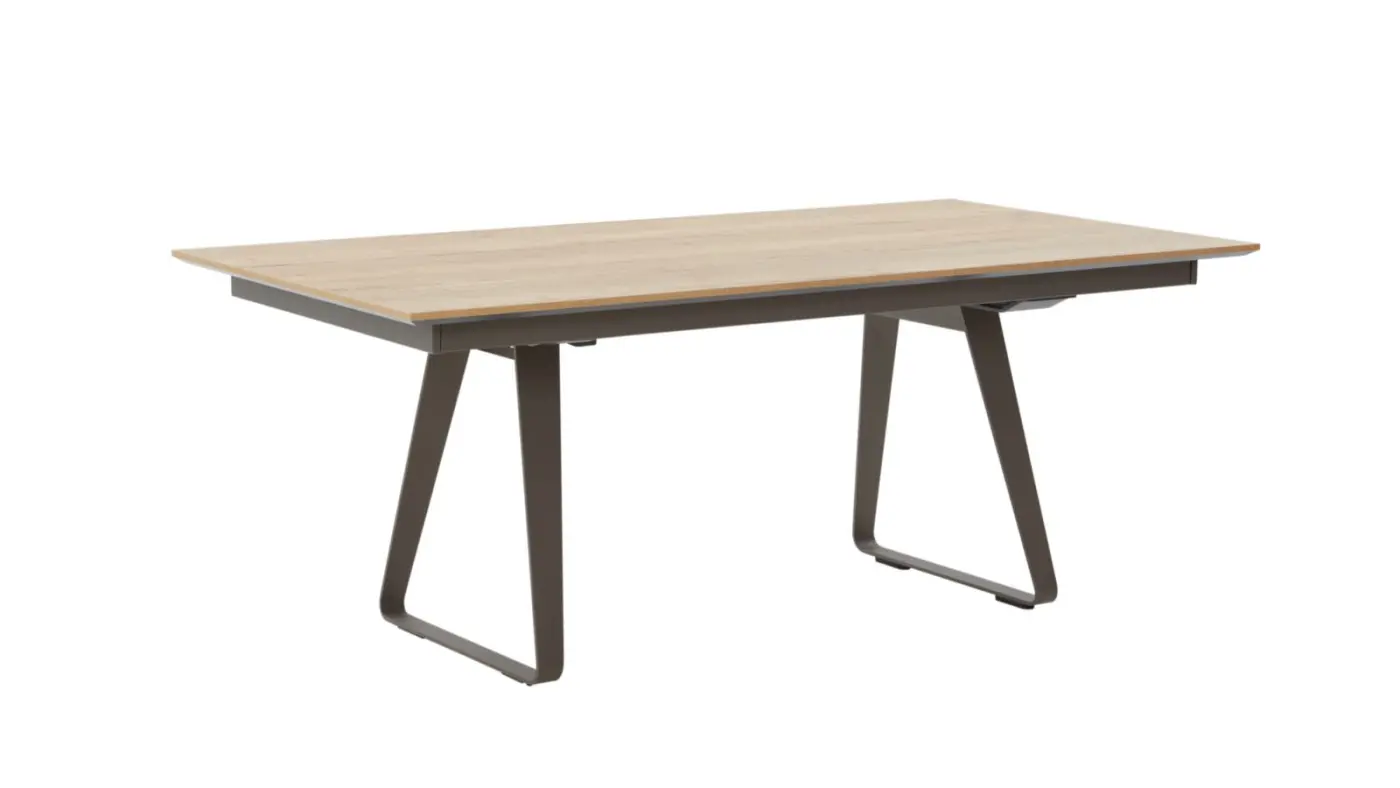 Venjakob Esstisch mit Klappeinlage  ET V37  Eiche goldbraun NB ca. 190 (290) x 100 x 75cm