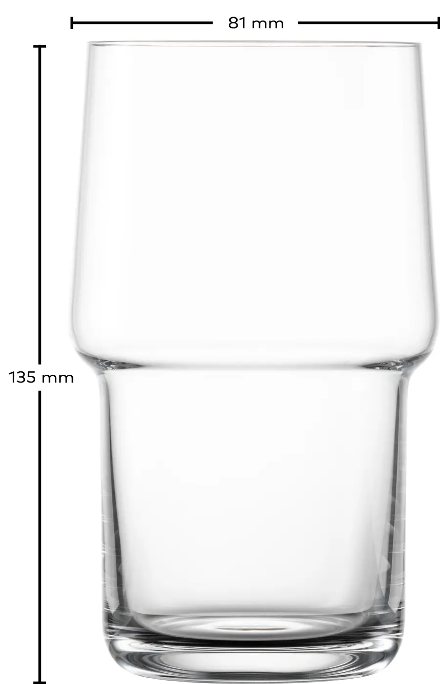Zwiesel Glas Longdrink/Bierglas Click Tritan®-Kristallglas 476 ml