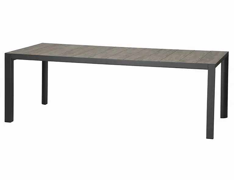 Siena Garden Diningtisch Silva 220x100cm grau