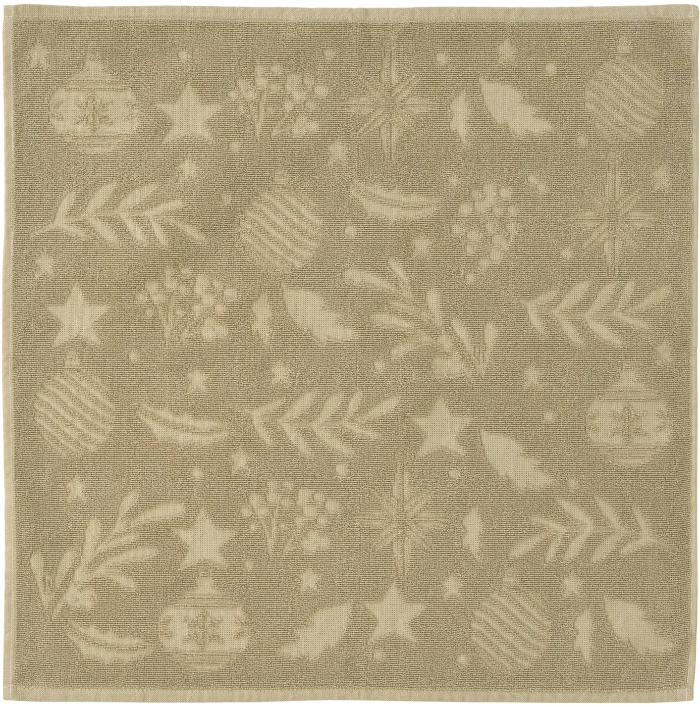 Sander K-Tuch Frottier Chef Tree linen 50 x 50 cm