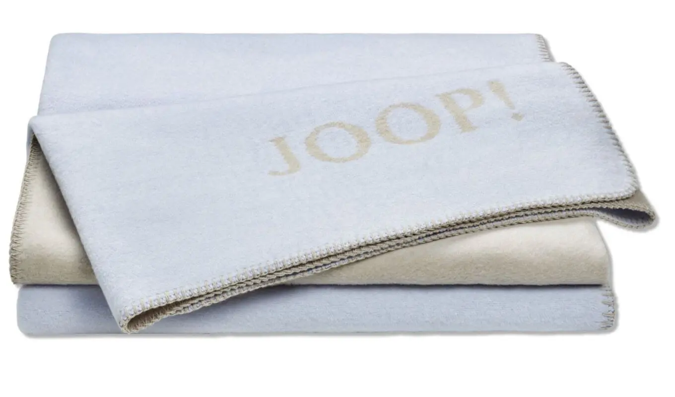Joop! Plaid / Decke Ecru/Ash 150 x 200 cm
