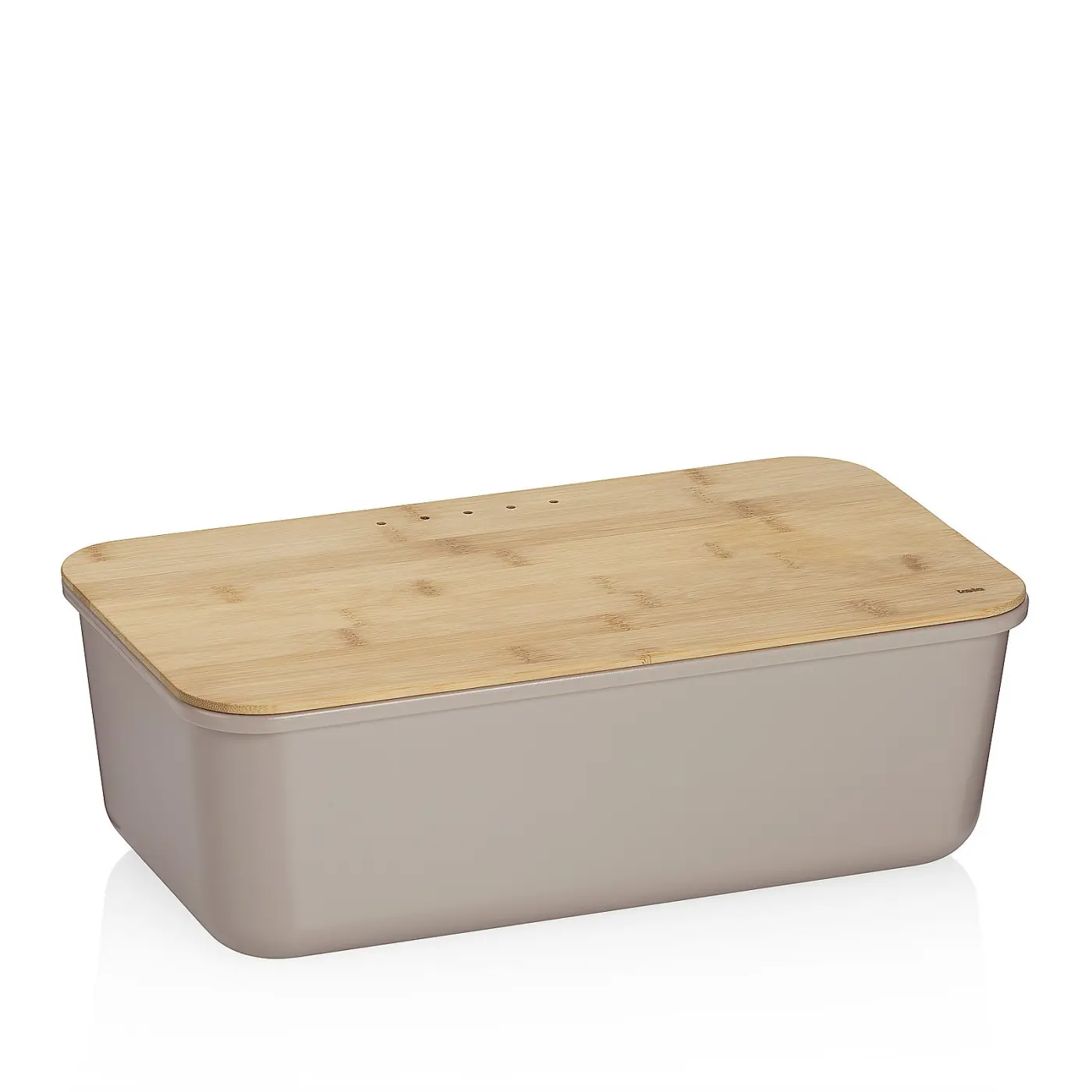 Kela Brotkasten Apart RecycelterPET-Kunststoff hellgrau 37,5x21x12,5cm