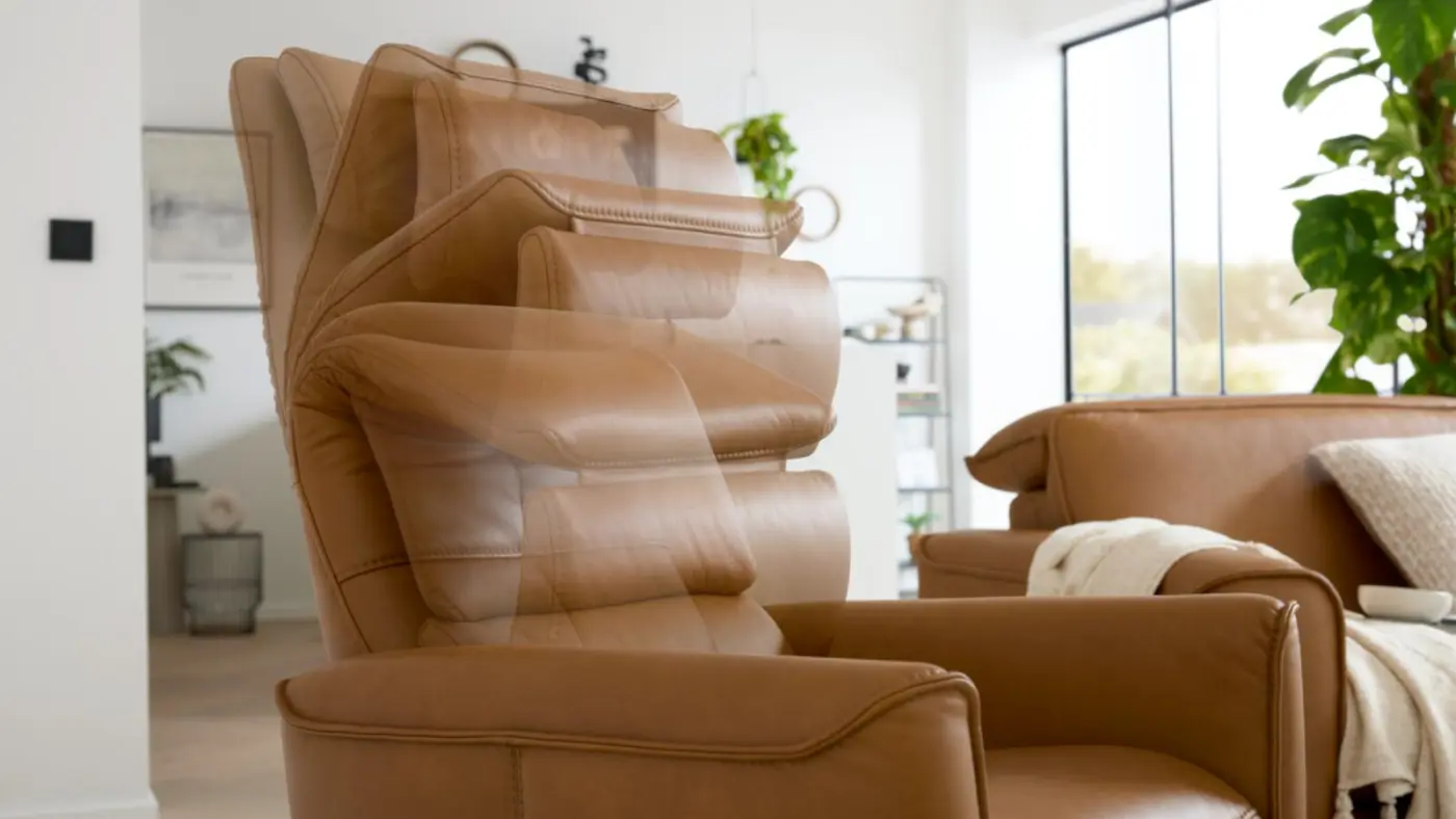 Interliving  Relaxsessel  mit 2 E-Motoren Serie  4544 Cloudy saddle