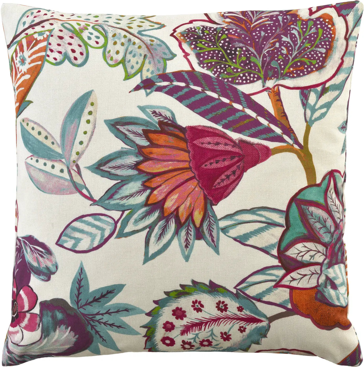 Sander Kissenhülle Lucca purple/multi colour 50 x 50 cm