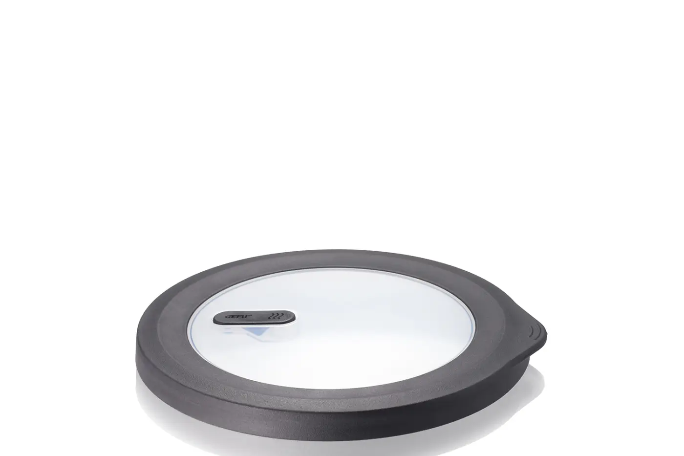 GEFU Frischhaltedose PROVIDO  rund  500 ml schwarz/silber hochwertiger Edelstahl|Kunststoff|Kunststoff