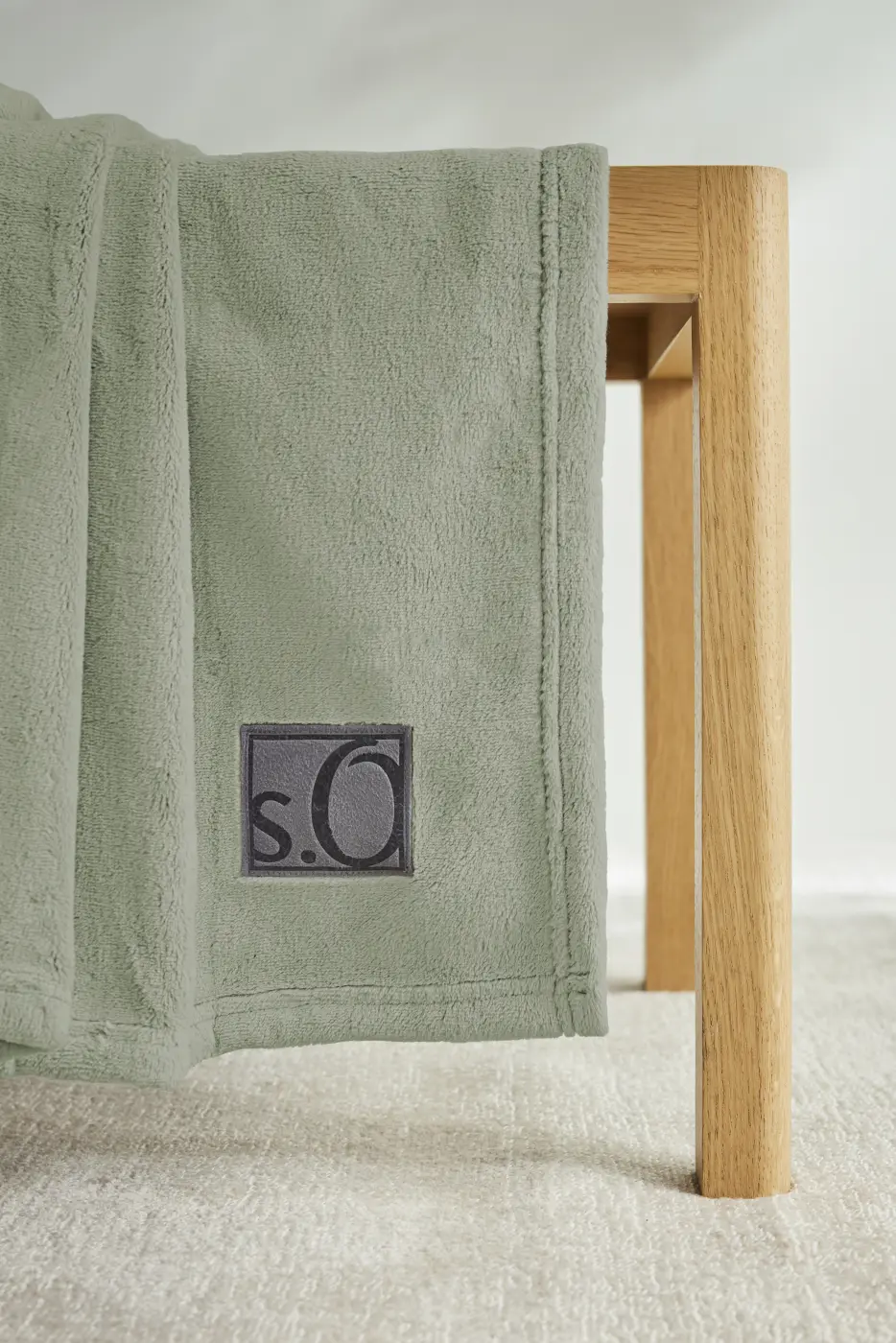 s.Oliver Kuschelsoft Decke salbei 150 x 200 cm