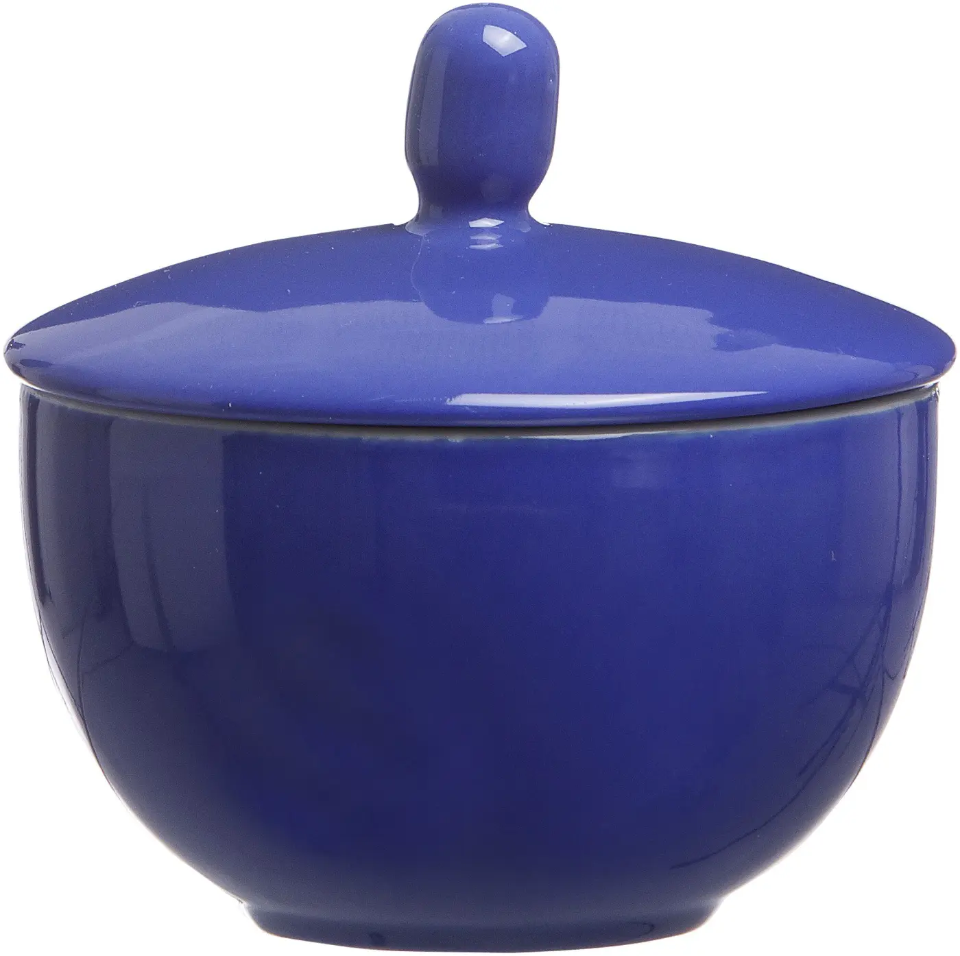 Ritzenhoff & Breker Zuckerdose Doppio Indigo blau Ø 9 cm, Höhe 7 cm